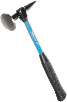 Martin Sprocket & Gear MRT169FG Martin 169FG Round Face Large Face Pick Finishing Body Hammer with Fiberglass Handle, 13" Overall Length