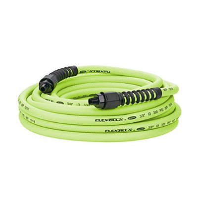 Legacy Manufacturing LEGHFZP3825YW2 Flexzilla Pro Air Hose, 3/8 in. x 25 ft., Heavy Duty, Lightweight, Hybrid, ZillaGreen - Legacy Manufacturing LEGHFZP3825YW2 Flexzilla Pro Air Hose, 3/8 in. x 25 ft., Heavy Duty, Lightweight, Hybrid, ZillaGreen -