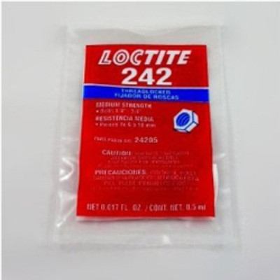Loctite Coproration LCT24205 Threadlocker 242 Medium Strength Blue Loctite Coproration LCT24205 Threadlocker 242 Medium Strength Blue