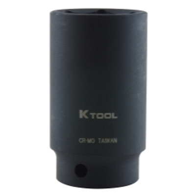 K Tool International KTI33238 Impact Socket, 1/2" Drive, 1-3/16", 6 Point, Deep K Tool International KTI33238 Impact Socket, 1/2" Drive, 1-3/16", 6 Point, Deep
