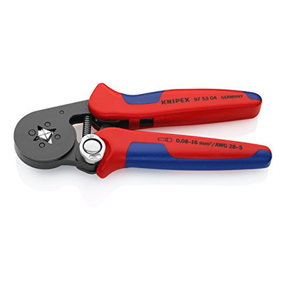 Grip On KNP975304 Self-Adjusting Crimping Pliers For Cable Ferrules Grip On KNP975304 Self-Adjusting Crimping Pliers For Cable Ferrules