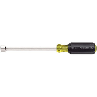 Klein Tools KLE646-7/16M 7/16-Inch Magnetic Tip Hollow-Shank Nut Driver with 6-Inch Shank