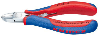 Grip On KNP7722115 KNIPEX 77 22 115 Comfort Grip Electronics Diagonal Cutter