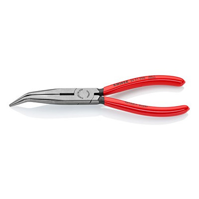Grip On KNP26218 Knipex 8-Inch Angled Long Nose Pliers with Cutter