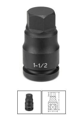 Grey Pneumatic GRE4940F 4940F Hex Driver Socket