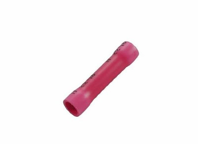 The Best Connection JTT2060C JT & T Products () - 22-18 AWG, Vinyl Insulated Butt Connector Terminals, Red, 100 Pcs.