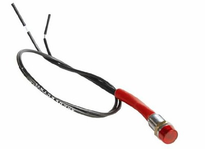 The Best Connection JTT2633F Red Warning Light w/Leads 16A 12V 1 Pc