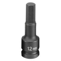 Grey Pneumatic GRE2912M (2912M) 1/2" Drive x 12mm Hex Driver Socket