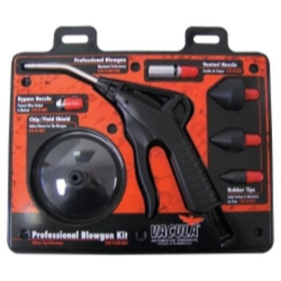 Vacula VAC72-020-8051 7 Piece Professional Blow Gun Kit Vacula VAC72-020-8051 7 Piece Professional Blow Gun Kit