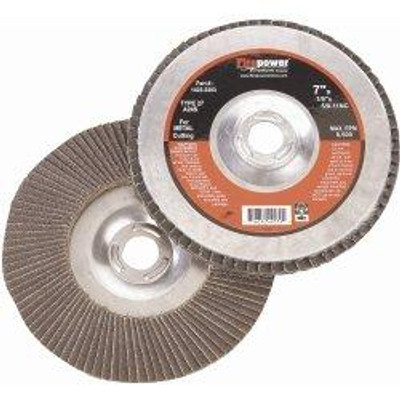 Firepower FPW1423-2221 1423-2221 Type 29 Zirconia Flap Disc with Hub, 60 Grit, 4-1/2-Inch x 5/8-Inch Firepower FPW1423-2221 1423-2221 Type 29 Zirconia Flap Disc with Hub, 60 Grit, 4-1/2-Inch x 5/8-Inch