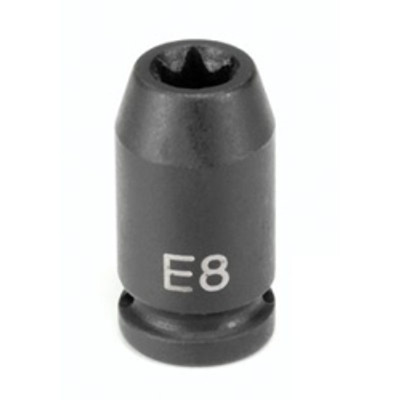 Grey Pneumatic GRE905ET () 1/4" Drive x E5 External Star Impact Socket Grey Pneumatic GRE905ET () 1/4" Drive x E5 External Star Impact Socket
