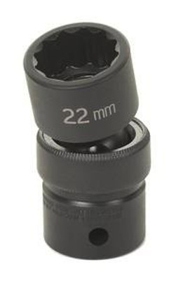 Grey Pneumatic GRE2117UM 1/2" Drive x 17mm Standard Universal- 12 Point Grey Pneumatic GRE2117UM 1/2" Drive x 17mm Standard Universal- 12 Point