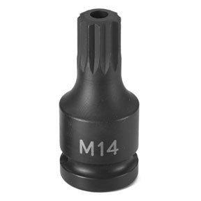 Grey Pneumatic GRE2116ST 1/2" Drive x M16 Tamper Proof Triple Sq. Driver