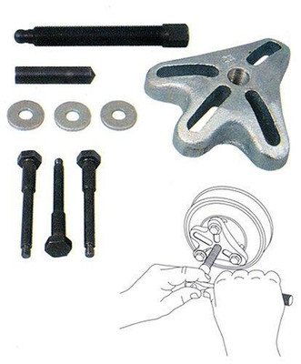Lisle LIS45300 Harmonic Balancer Puller for GM Lisle LIS45300 Harmonic Balancer Puller for GM