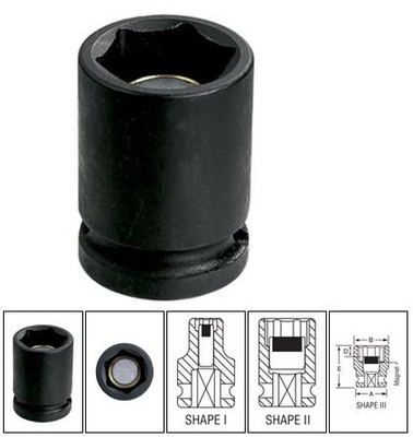 Grey Pneumatic GRE2020RG 1/2" Drive x 5/8" Magnetic Standard