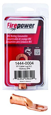 Firepower FPW1443-0004 Cable Lugs for 6-2 Cable, 2-Pack Firepower FPW1443-0004 Cable Lugs for 6-2 Cable, 2-Pack