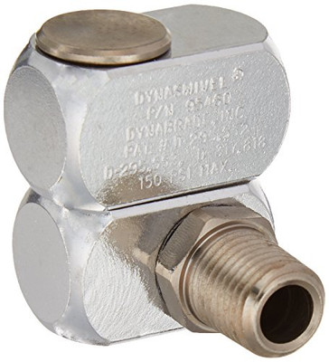 Dynabrade DYB95460 1/4-Inch NPT Original Aluminum Dynaswivel Air Line Connector, Silver