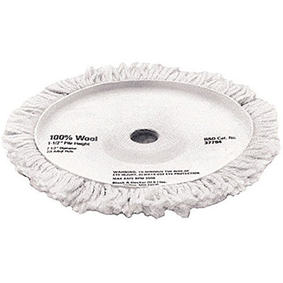 DeWalt DWTDW4988 7-1/2-Inch Wool Polishing Pad 1-1/2-Inch Pile