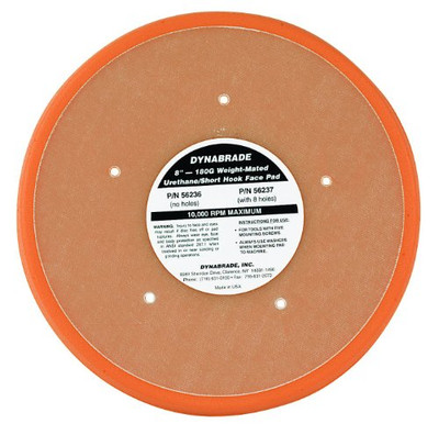 Dynabrade DYB56236 8" Hook And Loop Pad For 10700 Products Dynabrade DYB56236 8" Hook And Loop Pad For 10700 Products