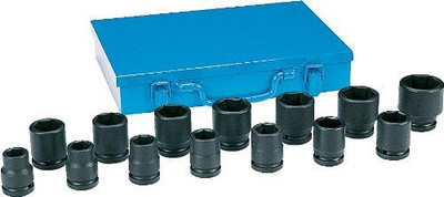 Grey Pneumatic GRE8038 (8038) 3/4" Drive 14-Piece Standard Socket Set