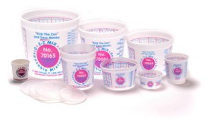 E-Z Mix EZX70086 () 2-1/2 Quart Disposable Cups