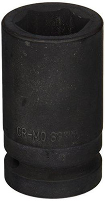 Sunex SUN533MD 533MD 1-Inch Drive Deep Metric Impact Socket, Metric, 6-Point, Cr-Mo, 33mm Sunex SUN533MD 533MD 1-Inch Drive Deep Metric Impact Socket, Metric, 6-Point, Cr-Mo, 33mm
