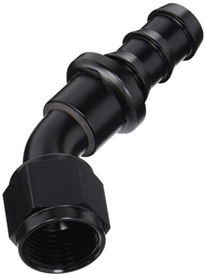 VIBRANT 22410 -10AN PUSH-ON 45 DEG HOSE VIBRANT 22410 -10AN PUSH-ON 45 DEG HOSE