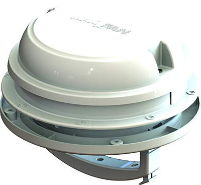 MAXXAIR VENT 0003812W MAXXFAN DOME  6 FAN  LED  WHITE