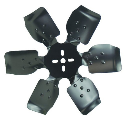 DERALE 17315 Rigid Race Fans: 15 Diameter; Standard Rotation; Steel Blades