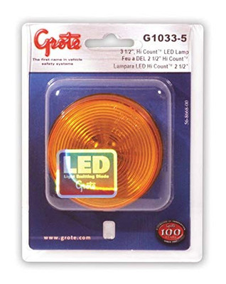 GROTE PERLUX G10335 CLR/MKR LAMP 2.5 YELLO GROTE PERLUX G10335 CLR/MKR LAMP 2.5 YELLO