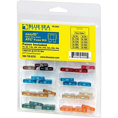 BLUE SEA 5290BSS FUSE ATC EASYID BLUE SEA 5290BSS FUSE ATC EASYID