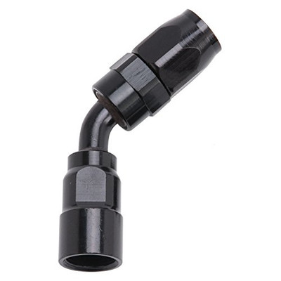 RUSSELL/EDEL 610105 HOSE END 45 DEG 8AN BLK RUSSELL/EDEL 610105 HOSE END 45 DEG 8AN BLK