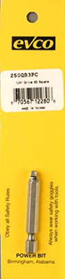 AP PRODUCTS 250QB3PC SQUARE RECESS POWER BIT 1 AP PRODUCTS 250QB3PC SQUARE RECESS POWER BIT 1