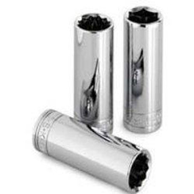 SK Hand Tool SKT8415 8415 6 Point 15mm Drive Deep Socket, 3/8-Inch, Chrome SK Hand Tool SKT8415 8415 6 Point 15mm Drive Deep Socket, 3/8-Inch, Chrome