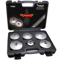 6 Piece FORD Master Oil Filter Adapter Set VIM Tools VIMFMOF
