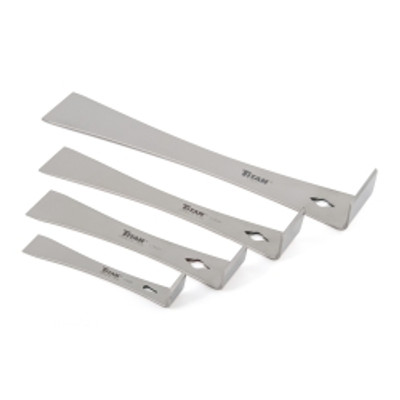 Titan TIT17009 Tools 4Piece Stainless Steel Pry bar Set