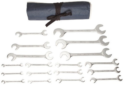 Martin Sprocket & Gear MRTOB18KM Martin Hydraulic Wrench Set, 18 Pieces ranging from 9mm to 36mm in Roll Bag, Chrome Finish Martin Sprocket & Gear MRTOB18KM Martin Hydraulic Wrench Set, 18 Pieces ranging from 9mm to 36mm in Roll Bag, Chrome Finish