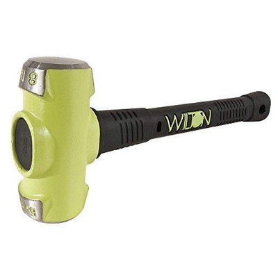 Wilton WIL20816 20816 8-pound HEAD, 16 B.A.S.H Sledge Hammer with Safety Plate Securing Head to Handle Wilton WIL20816 20816 8-pound HEAD, 16 B.A.S.H Sledge Hammer with Safety Plate Securing Head to Handle