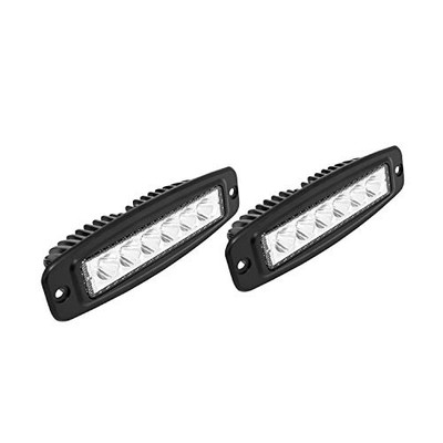WESTIN 091918FM6 Automotive Products Black FM6 Flush Mount LED WESTIN 091918FM6 Automotive Products Black FM6 Flush Mount LED