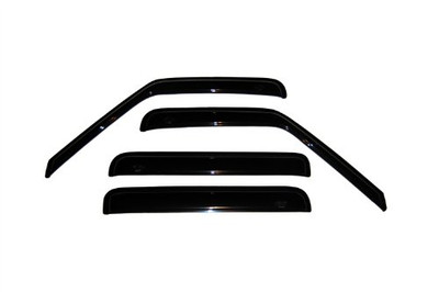 VENTSHADE CO 94755 Auto Ventshade AVS Original Ventvisor Side Window Deflector Dark Smoke, 4-Piece Set for 2001-2005 Chevrolet S10/GMC Sonoma Crew Cab