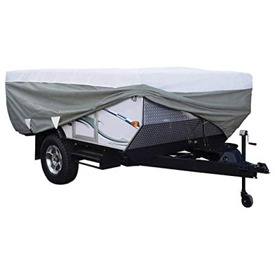 Classic Accessories 40163106 Over Drive PolyPRO3 Deluxe Pop-Up Camper Trailer Cover, Fits 12' - 14' Trailers () Classic Accessories 40163106 Over Drive PolyPRO3 Deluxe Pop-Up Camper Trailer Cover, Fits 12' - 14' Trailers ()
