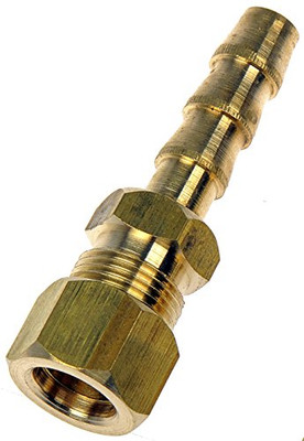 Dorman 800035 .5 Fuel Line Adapter - 3/8 In. Steel Compression to 3/8 In. Nylon Barbed, 5 Pack Dorman 800035 .5 Fuel Line Adapter - 3/8 In. Steel Compression to 3/8 In. Nylon Barbed, 5 Pack