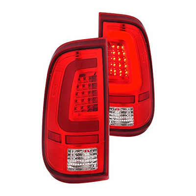 ANZO 311358 LED TAILLIGHTS CHROME HOUSING RED/C ANZO 311358 LED TAILLIGHTS CHROME HOUSING RED/C