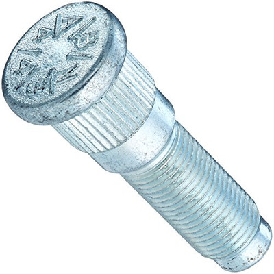 Dorman 6104481 610-448 1/2-20 Serrated Wheel Stud - .667 in. Knurl, 1-15/16 in. Length for Select Jeep Models
