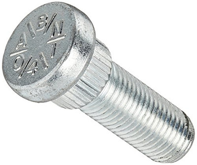 Dorman 610041 .1 (0.561" Knurl x 1-3/8" Length x 7/16"-20 Thread Size) Serrated Wheel Stud Dorman 610041 .1 (0.561" Knurl x 1-3/8" Length x 7/16"-20 Thread Size) Serrated Wheel Stud