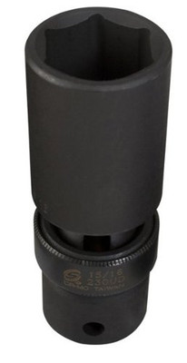 Sunex SU210UMD 1/2-Inch Drive 10-Mm Deep Universal Impact Socket