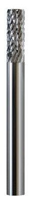 Shark Industries Ltd SIBT35 Shark Shark 3-Inch Cylinder Shape Carbide Bur, Aluma-Cut, 0.5-Inch Diameter, 1-Inch Flute, Made in The US