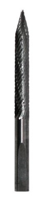 Shark Industries Ltd SIBT34S Shark Shark Carbide Bur, Diamond Cut, 3-Inch Flute, 0.1875-Inch Diameter, Round Shank
