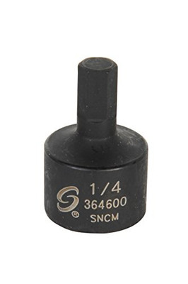 Sunex SU36460 INTERNATIONAL INC STUBBY IMPACT HEX DRIVER 3/8 1/4