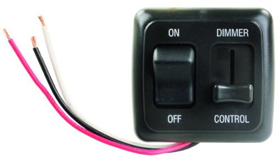 JR PRODUCTS 15225 DIMMER ON/OFF  LED  BLACK
